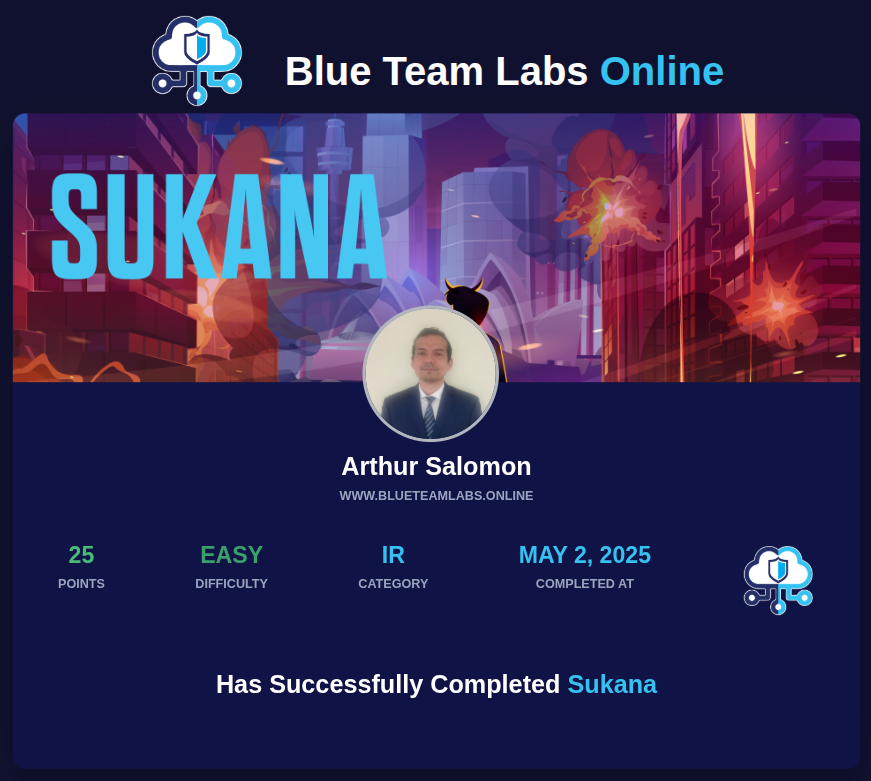 Sukana (Retired Investigation)